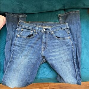 Levi's Classic Indigo Straight Jeans